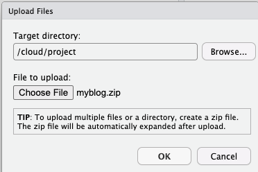 File select screenshot